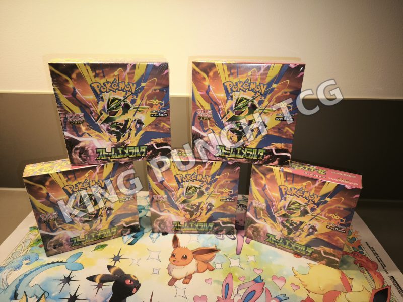 Delivery photo from a sole proprietor in Sweden — a Japanese Pokémon order.
