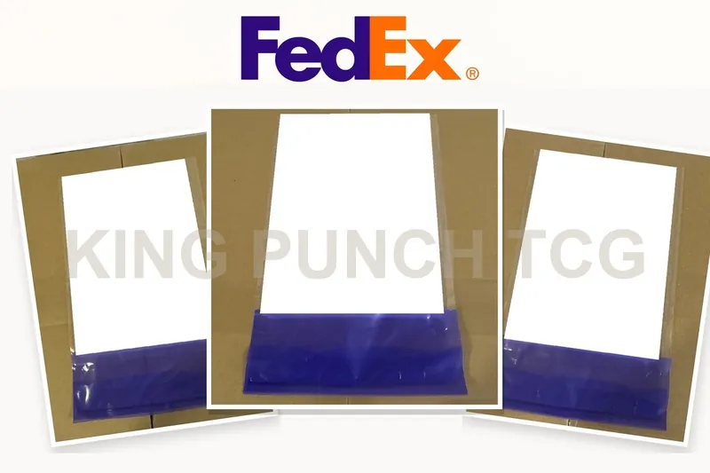 Cartons prepared for FedEx shipment from Japan