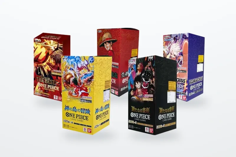 Japanese ONE PIECE Card Game booster boxes
